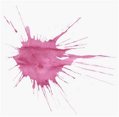 20 Purple Watercolor Splatter Watercolor Splash Pink Png Image