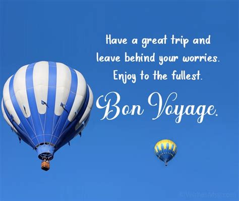 70 Bon Voyage Wishes Messages And Quotes Best Quotationswishes