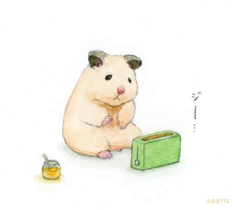Gotte🐹hamsterpainter On Twitter とーちゅと Cute Little Animals Cute