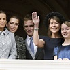 Carolina de Mónaco y sus hijos y la Princesa Estefanía en el Día ...