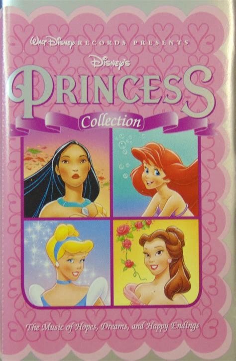 Disneys Princess Collection Cassette Disney Happy Endings Princess Collection