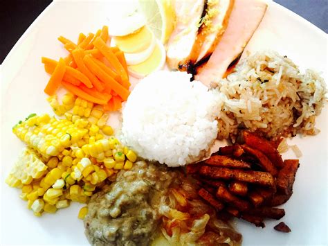 Indonesian Nasi Campur With Grilled Blue Marlin Impulsive Culinarian