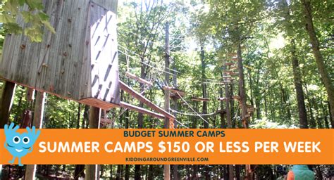 15 Summer Camps That Cost 150 Or Less Per Week Near Greenville Sc 2024