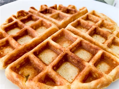 My Favorite Crispy Belgian Waffle Recipe Made From Scratch