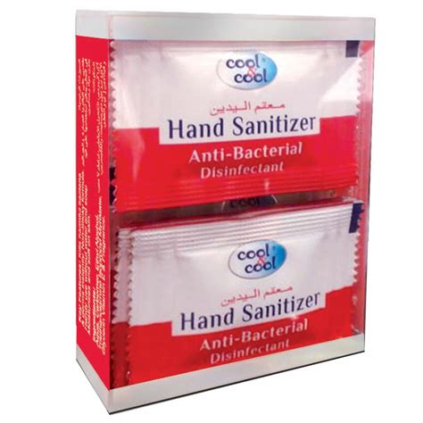 اطلب معقم اليدين أكياس 20 كيس كول اند كول Cool And Cool Hand Sanitizer