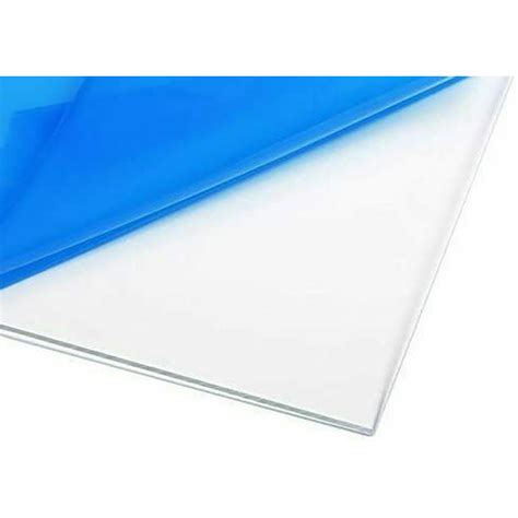 Fixturedisplays® 24x24 Nominal 18 Inch 3mm Cast Clear Acrylic Sheet