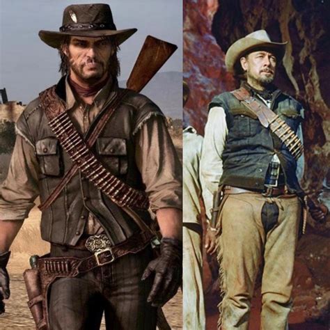 John Marstons Outfit In Rdr Takes Inspiration From Ben Johnsons