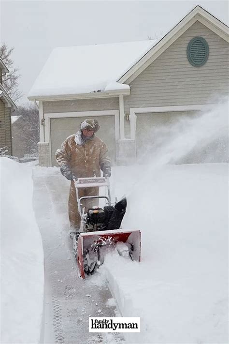 13 Snow Blowing Tips That Make Snow Removal Quick And Easy Driveway
