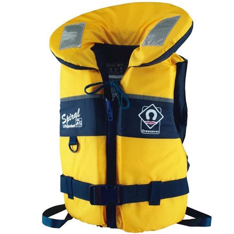 crewsaver spiral 100n adult foam life jacket watersports warehouse