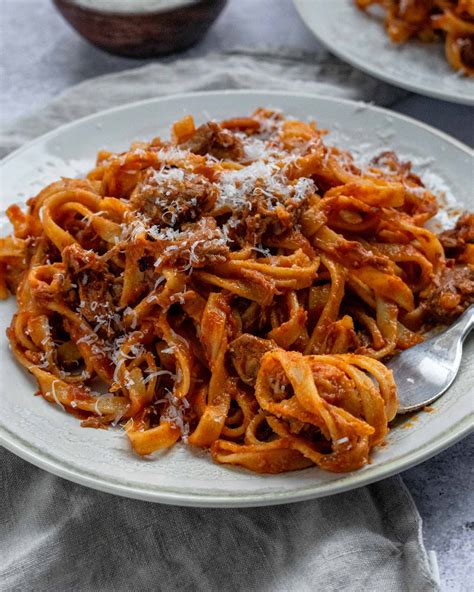 Lamb Ragù Tagliatelle Apron And Whisk