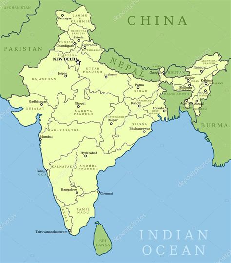 Aprender Acerca 88 Imagen India En Un Mapa Planisferio