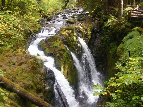 Sol Duc Falls Olympic National Park