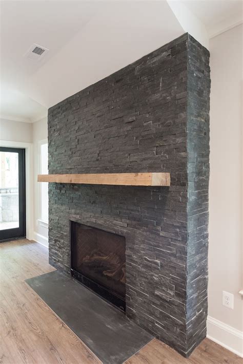 20 Stone Fireplace Wood Mantel