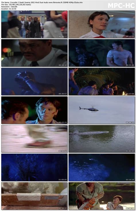 The criminals kill it, but from then on the mother crocodile is on a. Crocodile 2 Death Swamp 2002 Hindi Dual Audio 350MB HDRip ...