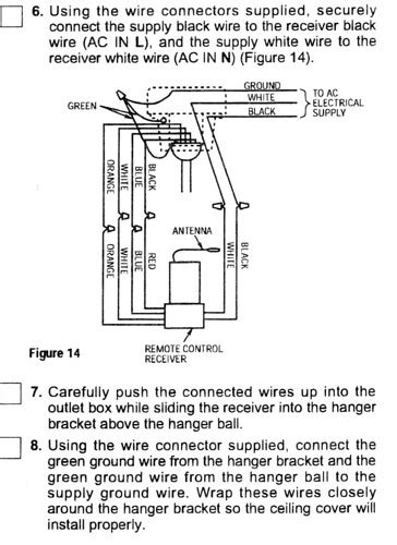 Emerson Ceiling Fan Wiring Question Electrical Handyman Wire