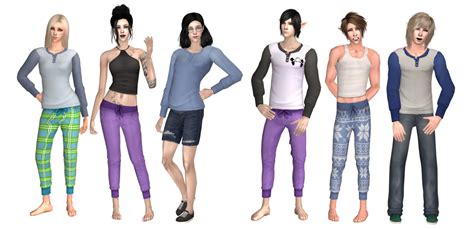 Mdpthatsme This Is For Sims 2 Sp16 Pajama This Is For Adult