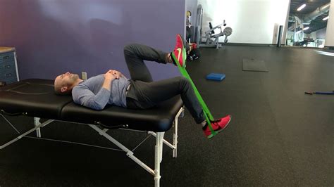 Eccentric Hip Flexor Training With Band Youtube