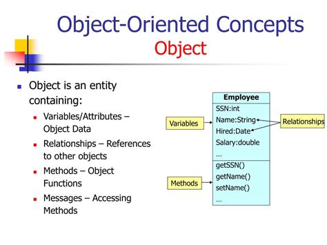 Ppt Object Oriented Database Management Systems Odbms Powerpoint
