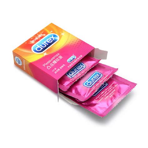 Durex Pleasuremax Condoms 3pcs Dotted Thread Ribbed G Spot Natural