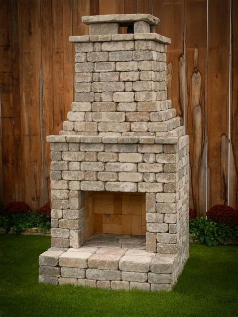 Diy Outdoor Fireplace Kit Princeton Is Upscale Luxury You Can Afford