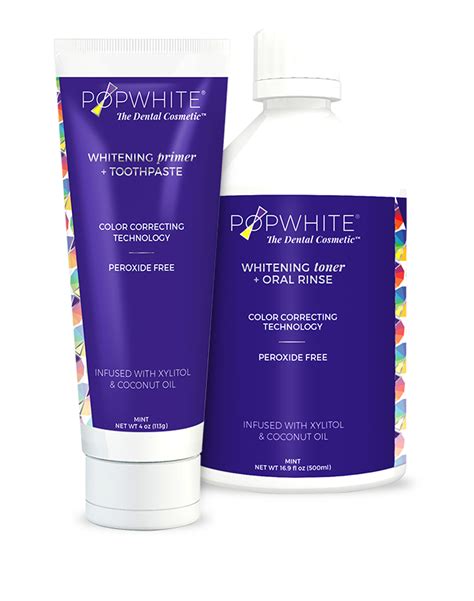 Popwhite Cosmetic Purple Toothpaste That Uses Color Theory To Whiten