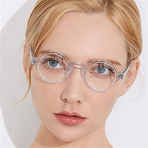 Hand Made 37mm Small Vintage Round Eyeglass Frames Full Rim Acetate Glasses Ebay