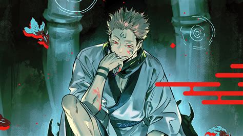 Jujutsu kaisen, jujutsukaisen, sukuna, yuji itadori, red eyes. Sukuna Wallpapers Hd - You may crop, resize and customize ...