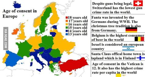 Fun Facts About Europe 9gag