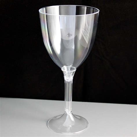Large Piece Plastic Wine Glass Box Of