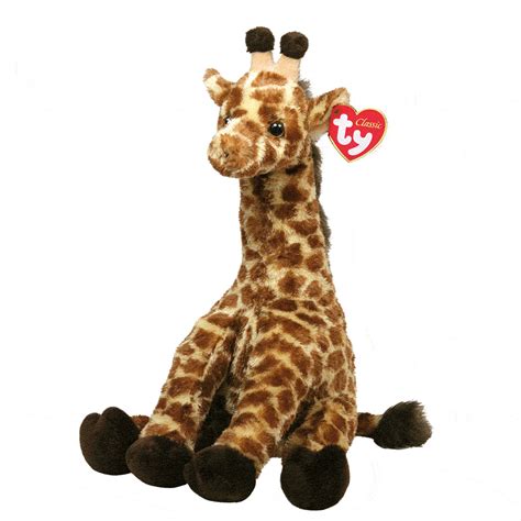 Ty Classic Beanie Babies Hightops The Giraffe Plush Toy Giraffe Plush