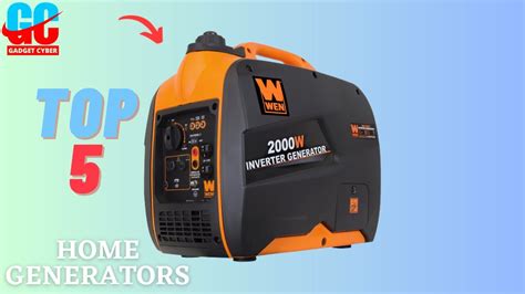 Top5 Best Portable Home Generators For Power Outages Review Youtube