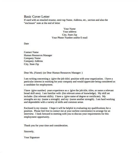 Check spelling or type a new query. Quick Cover Letter Template | Simple cover letter, Simple ...