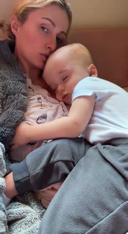 Paris Hilton Shares Sweet Clip Of Son Phoenix Sleeping In Her Arms