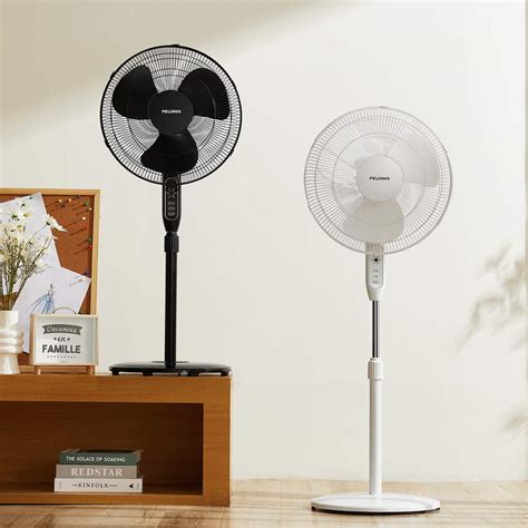 Pelonis 2021 16 Pedestal Remote Control Oscillating Stand Up Fan 7
