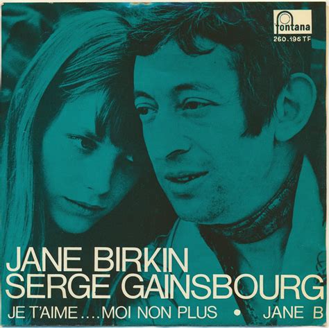 Image Gallery For Serge Gainsbourg Jane Birkin Je T Aime Moi Non My Xxx Hot Girl