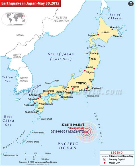 Map of japan with coordinates. Japan Earthquakes Map, Areas Affected by Earthquakes in Japan