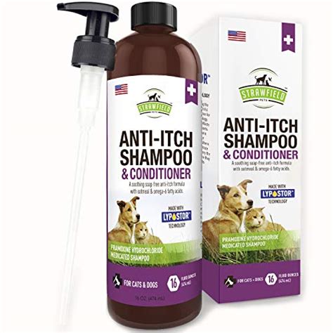 Anti Itch Dog Shampoo For Dry Itchy Skin 16 Oz Medicated
