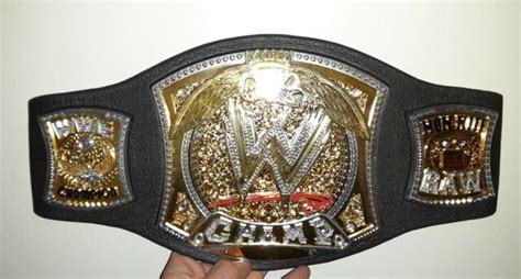 Jakks 2005 Wwe Champion Mon Nite Raw Spinner Champ Belt Ebay