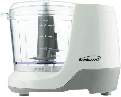 Brentwood Appliances Mc 109w 15 Cup Mini Food Chopper White 100