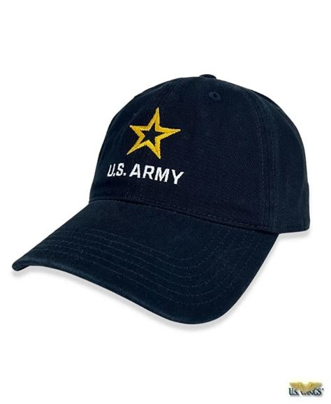 Us Army Star Logo Cap Us Wings