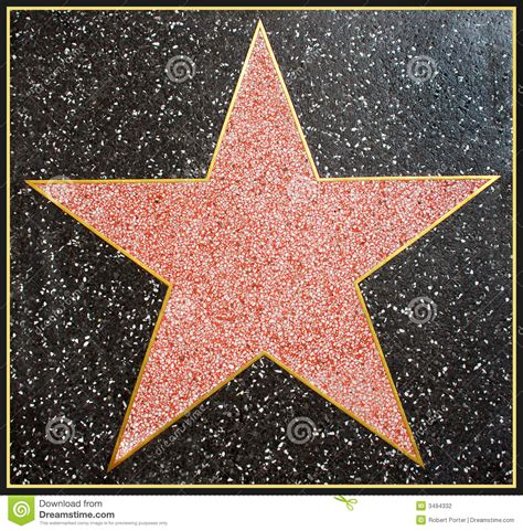 Star images can make for some incredible photographs, but unfortunately they are also notoriously difficult to take since you need to know how to expose your camera lens to the light in order to capture. Hollywood Star Framed Stock Photography - Image: 3494332