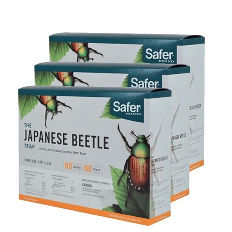 3 Traps Safer Brand Japanese Beetle Trap Saferbrand