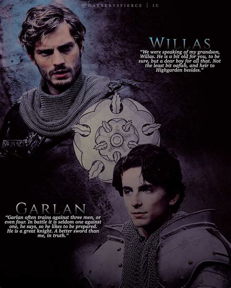 ‘edit Willas And Garlan Tyrell X Asoiaf Quotes