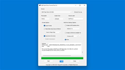 Usb Flash Drive Format Tool 20 ダウンロードと使い方 ソフタロウ