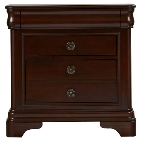 Rosalind Wheeler Macdougall 3 Drawer Nightstand And Reviews Wayfair