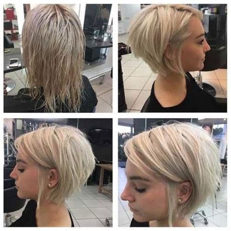 I created her shape point cutting the perimeter/layers and texturizing the finished. Top 20 Short Hairstyles for Fine Thin Hair | Short-Haircut.com
