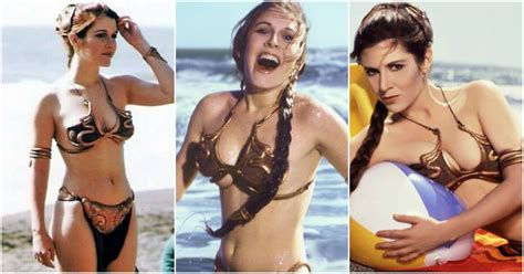 Sexy Carrie Fisher Boobs Pictures Show Off Her Amazing Tits The