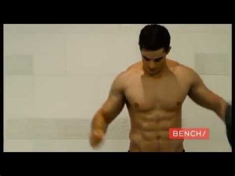 Pietro Boselli Shirtless Burning Up In New Benchbody Underwear Ad Shots