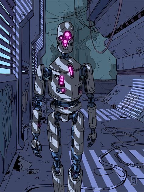 Pin By Callum On Sci Fi And Cyberpunk Aesthetic Robot Art Robots Art