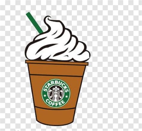 Starbucks Coffee Cafe Latte Cappuccino Food Frappe Transparent PNG